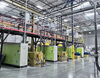 Fully Automatic Feeding Dosing Mixing Conveying System For SPC Floor Extruder Line