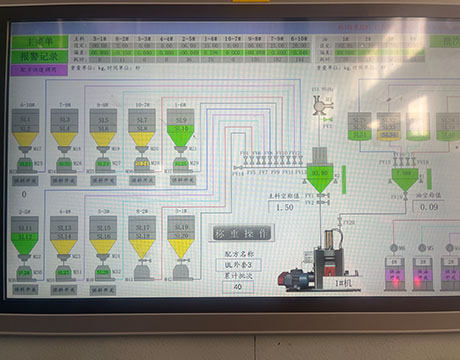 Automatic Weighing Mixing System For LSZH Cable Or Soft PVC