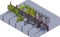 Extruder Feeding PVC Dosing Mixing System For Plastic Extruder Line