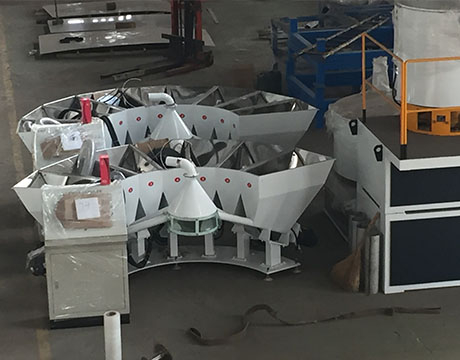 Turbomixer With Automatic Chemical Dosing System Pneumatic Vacuum Conveyor