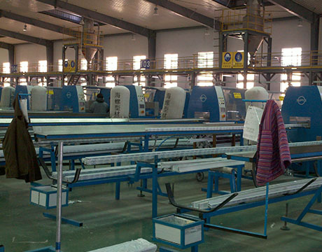 Automatic Dosing Mixing Conveying System For PVC Window Profiles