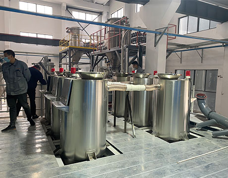 Automatic Feeding Dosing Mixing Conveying System For PVC Wall Panel Extruder Line