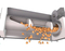 High Efficiency Vacuum Comveying System With tube chain conveyor