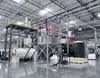 Fully Automatic Feeding Dosing Mixing Conveying System For SPC Floor Extruder Line