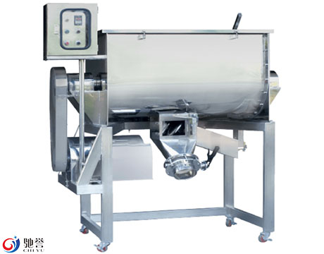 Powder Mixer Horizontal Ribbon Blender With Vacuum Conveying System