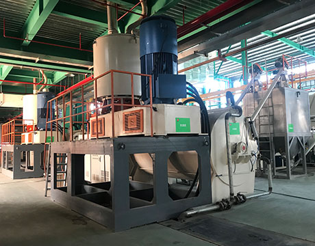 Automatic Feeding Dosing Mixing Conveying System For Spc Floor Extruder Line