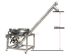 Screw Conveying System For Mixer And Extruder