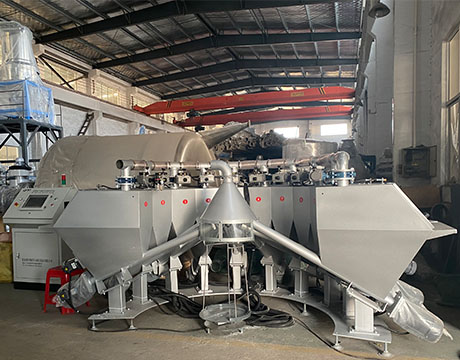 Turbomixer With Automatic Chemical Dosing System Pneumatic Vacuum Conveyor