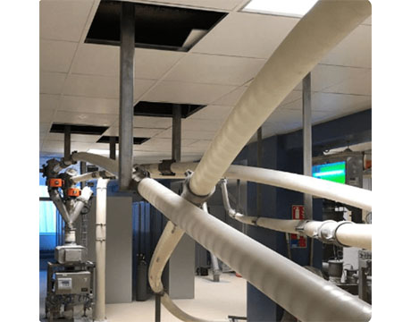Auto Feeding and dosing system of powders for the food industry