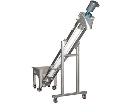 Screw Conveying System For Mixer And Extruder