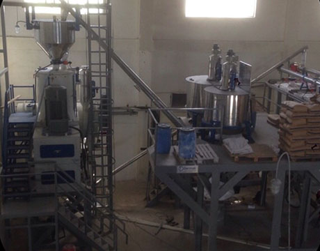 Automatic Feeding Screw Conveyor For Powder With Pneumatic Vacuum Conveying System