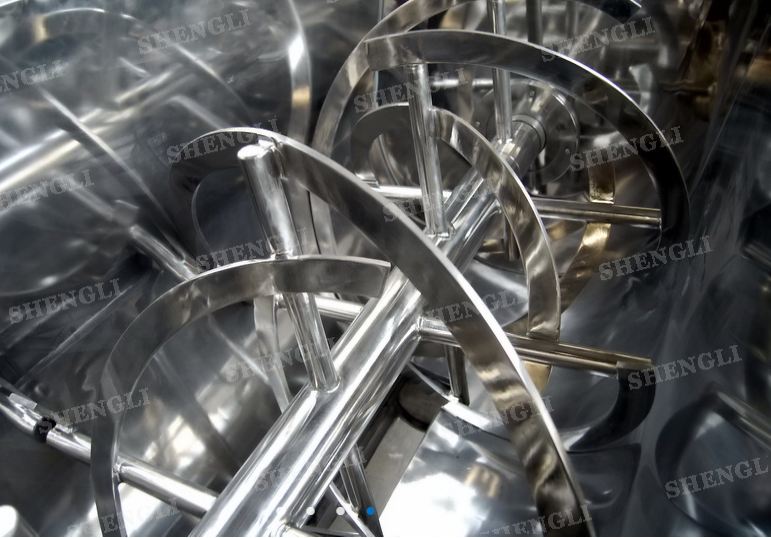 Ribbon Mixer for Food Powder Industry with vacuum conveyor