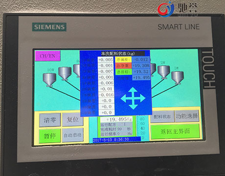 PVC Additives Dosing Machine For Extruder Line Auto Mixing System