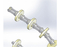 Tube Chain Auto Feeding Conveying System For PVC Extruder With Dosing Equipment