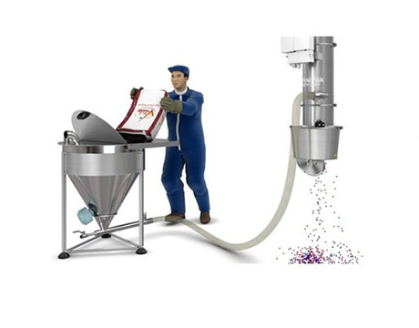 What is the difference between pneumatic and mechanical conveying